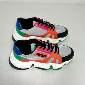 True Religion Women’s Ralen Multi Platform Sneakers/Size 8 New Without Box